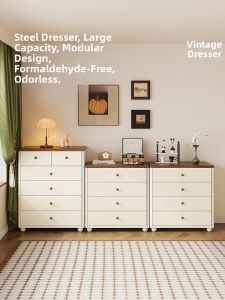 MEISD | Steel Drawer Cabinet for Home Storage