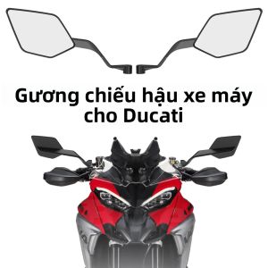 Gương Chiếu Hậu Thể Thao Ducati Dành Cho Xe Streetfighter V2 V4 V4S 848 Multistrada V2 V4 Hypermotard 698 950 Chất Liệu Hợp Kim Nhôm