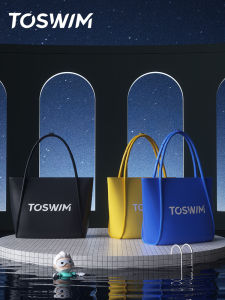 TOSWIM Womens Swimming Bag Waterproof Beach Sand Separation Fitness Backpack Equipment Square Shape 20-35L Capacity