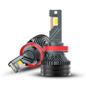 P2MAX KXC 15-Core LED Headlight Bulbs H7 H11 9005 HB3 9006 H8 H1 9012 HIR2 H4 High Low Beam 6000K 4300K Warm White Car Lights