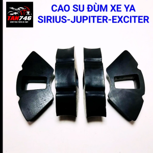 Cao su đùm cho các dòng xe số hãng YA Sirius Jupiter Exciter 135 150 Sp được dập ra từ caosu chuyên dụng siêu bền.