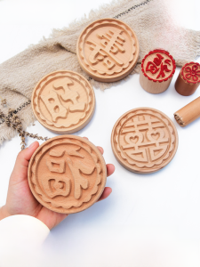 แสตมป์ไม้ขนาดใหญ่ Mooncake ปั๊มขนมปังนึ่งแม่พิมพ์เค้กซูโจวสไตล์ Super ขนาดใหญ่ Pastry ครัวเบเกอรี่เครื่องมือ