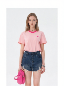 Cool Pink Short Sleeve T-Shirt