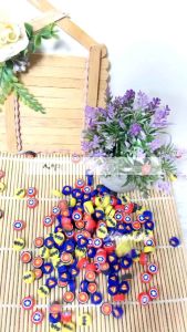 Manik Mote Polymer Manik Bentuk Animal Polymer untuk Gelang Manik polymer beads Per 3Pcs & 12Pcs