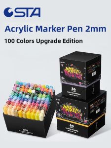 sta | Highly Covering Waterproof Sunlight-Resistant Painting Markers