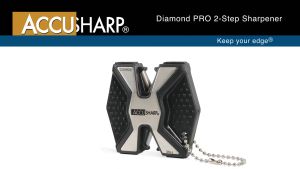 AccuSharp® Diamond•PRO 2-Step Knife Sharpener -100% Original