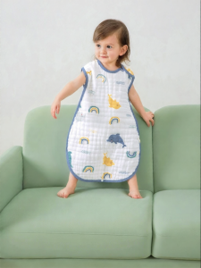 Usbettas | Summer Light Baby Sleep Bag Sleeveless Sleepwear Kick-Proof