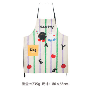 เสื้อกันเปื้อนครัวแบบปรับได้สำหรับใช้ในบ้านสำหรับทั้งชายและหญิง สวยงาม น่ารัก ถือว่าพกพาสะดวก ทนทานต่อการเปื้อน