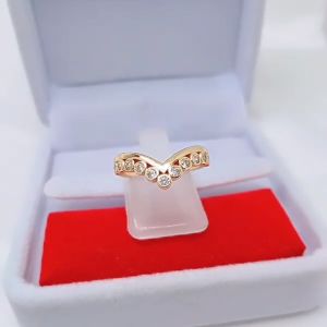 Cincin Vuji Wanita Aksesoris Fashion Awet Tahan Lama Anti Karat Cocok Untuk HarianG8-5A