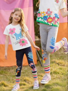 PPTOWN | Spring/Summer New Lightweight Stretch Tights for Girls Pants