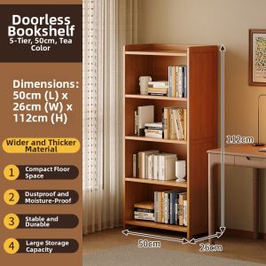 YONGJUE | Home Storage Bookshelf Narrow Corner Unit