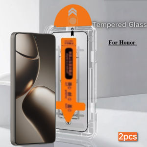 2PCS HD Dust Free Tempered Glass For Honor 200 Lite X9C Smart/200Smart/400 Pro Lite/300 Screen Protector Easy Installation Glass