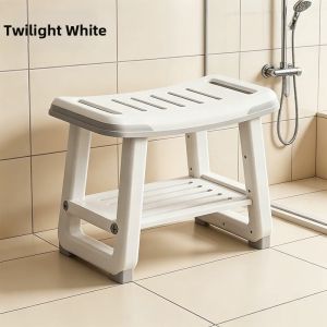 bubuluck | Anti-Slip Safe Bath Stool for Pregnant Women and Elderly