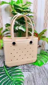 Hello รุ่น BM4001 กระเป๋าสะพายไหล่ EVA น่ารัก ขนาดใหญ่ จุของได้เยอะ แบบพกพา แฟชั่น สำหรับสตรี ขนาด 30 x 36 ส่งเร็ว