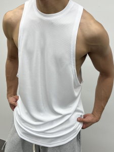 JIANSHENSHIJIAJIANSHEN | Breathable Quick-Dry Loose Vest Shirt