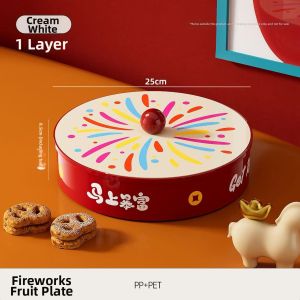 Partitioned Snack Serving Tray Storage