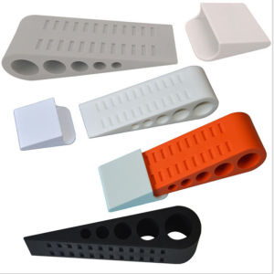 1pc Portable Safe Stopper Environmental Rubber Heavy Duty Extra Large Wide Door Wedge Floor Home Protector Stops Stoppers