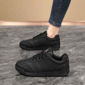 Fall Womens Sport Shoes Comfortable Work Kitchen Anti-slip Small Size 33 Black Shoes for Office And Daily Wear Casual Fashion