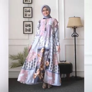 PUTRI AISYAH HIJAB - gamis SAHARA - DRESS MUSLIM