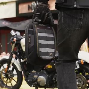 Motorcycle Oil Tank Magnetic Bag Suitable Irony Fuel Tank Motorbike Bag Vintage Luggage Portable Backpack With Straps Convenient