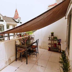 Sunshade Net Brown Anti-UV Awnings 90% Shading Rate Outdoor Garden Net Farm Net Greenhouse Net Shade Cloth Net Car Cover Sunscreen Sunblock Shade Cloth Net