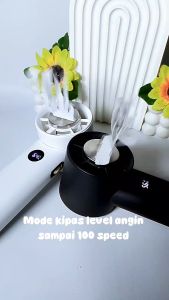 AVVIC DQ229A Kipas Angin Mini turbo Fan 100 Speed with Cold Compress Handheld Portable Cooling Fan