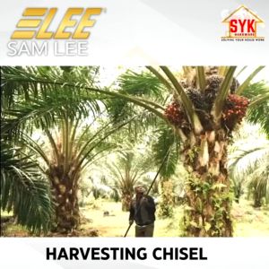 SAMLEE M2222 4" (100mm) E0202 / 5" (125mm) E0203 Heavy Duty Oil Palm Harvesting Chisel / Pahat Kelapa Sawit Pisau Sawit
