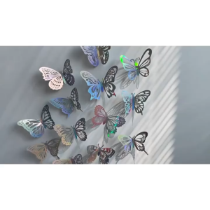 Bướm 3D Set 12 Con 8-12cm Dán Tường Trang Trí Sự Kiện - RA888