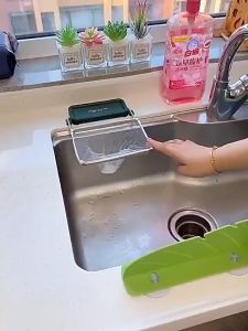 SG Stock][FREE 50Pcs Net】Disposable Kitchen Sink Filter Drain Rack Filter Net Basket New Anti-Clog Leftover Holder