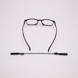 Silicone Adjustable Anti-slip Eyewear String Strap with 1 Pairs Ear Grip Hooks