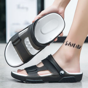 Dép Đi Biển Thể Thao Nam Mùa Hè Chống Trượt Chống Mài Mòn Đi Biển Thường Ngày Đế Bằng Dép Đi Trong Nhà