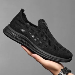 Summer Lightweight Mesh Slip-On Running Shoes