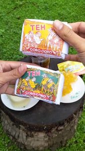 Teh Goro Goro Tubruk Wangi Melati Paket 4+1 (5 Pcs) Kemasan Besar 83 gram Khas Yogyakarta Pekalongan