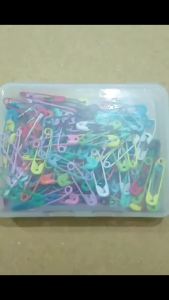 ZEO Multifunctional Safety Pin Golden/Silver/Colorful Newborn Clip Diaper Clip