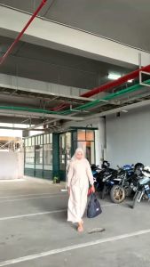 Gamis Dress Korean Style Polos Muslim Wanita Remaja Terbaru Bahan Morena Premium - Syakila Rafanda