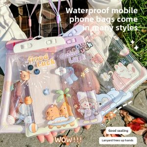 Waterproof Touchscreen Phone Pouch with Airbag