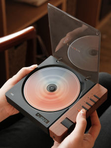 Syitren Retro Portable CD Player Bluetooth HIFI Fidelity Gift Manty Luo Tianyi Home Use Battery Powered Audio Visual Device