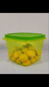 6 pcs Toples ketupat / toples lebaran / toples snack / toples segi plastik (TOPLES KETUPAT 1000)