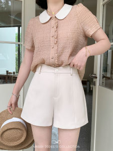 MASISI | Plus Size Flattering High Waisted Shorts Slimming Summer Friendly