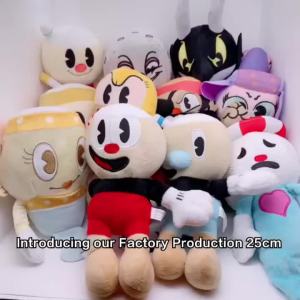 Trò Chơi Phiêu Lưu Cuphead Sang Trọng Đồ Chơi 22-30Cm Mugman Quỷ Huyền Thoại Chalice Mềm Búp Bê Dành Cho Trẻ Em Phim & Truyền Hình Sưu Tập Quà Tặng