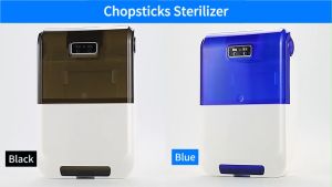Gift Kitchen Sterilizer Storage Organizer Spoon Fork Chopsticks Wall-Mounted Uv Led Lightfor Household Smart Intelligent Box Dust-Proof Sterilization Sterile Cleaner Drain Basket Chopsticks Spoons Storage Box