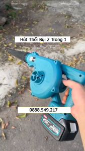 Thân Máy Hút Thổi Bụi Dùng Pin Đa Năng Siêu Khỏe - Lõi Đồng Bền Bỉ - Hút Thổi 2 Trong 1