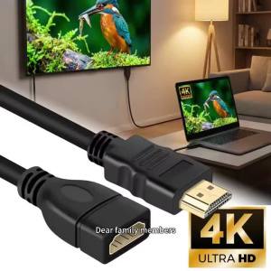xiede | 1080P HDMI-compatible Extension Cable Adapter Male to Female HDMI-compatible Extender Cable for TV Box Laptop Projector PC PS4 3