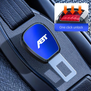 Car Seat Belt Extender Clip Buckle Universal Zinc Alloy Safety Belt Extension Insert Lock Socket for Audi ABT A3 A4 A6 Q3 Q5 Q7
