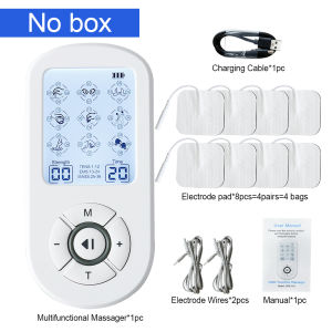 TENS Unit with Accessories Muscle Stimulator for Back Pain Relief  Neck Nerve Shoulder Muscle Relax Low-Frequency Pulse Massager