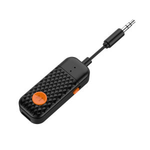 KEBIDU | Bluetooth 5.4 Receiver Transmitter 3.5mm Aux 2-in-1 Wireless Audio Adapter for TV Headset Car Radio Flight Mp3 Player Speaker
