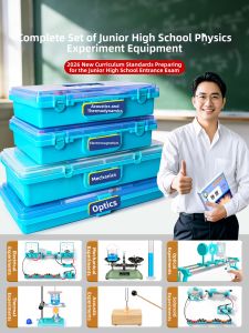 KANGBAIAI | Physics Experimental Kit Electricity Optics Mechanics Middle School