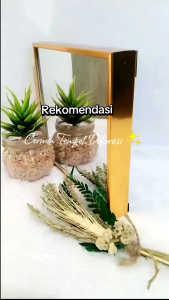 paket 10pcs Cermin Dinding Aestetic uk 16x16/cermintempel/cermin/dekorasirumah/dekorasidinding/hiasandinding