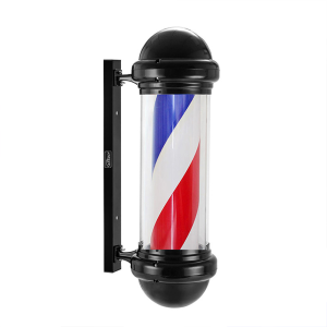220V - 240V Barber Pole Light Heavy Duty Type 50cm Red White Blue ABS Plastic Cover For Hair Salon