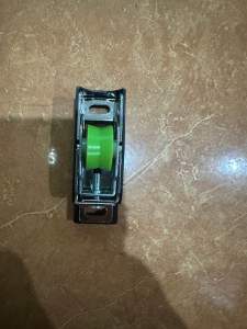 [Hàng Mới Về] Bánh xe cửa lùa nhôm bánh xe xanh bánh xe hệ 55